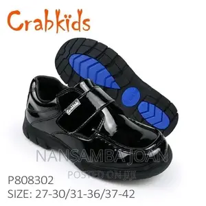 Photo - Original Crab Shinny Shoes for Boys -Black