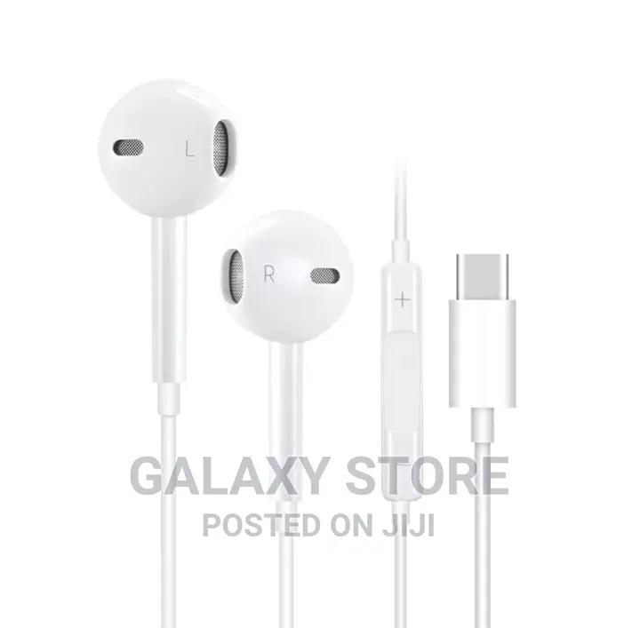 Usb C Headphones Type C Earphones With Mic and Volume Contro