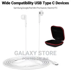 Usb C Headphones Type C Earphones With Mic and Volume Contro
