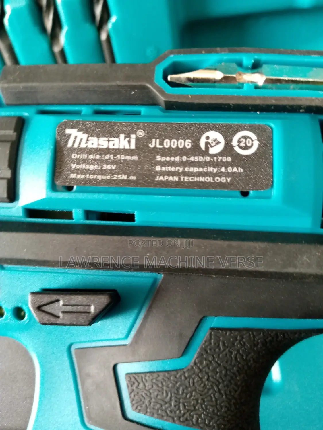 Cordless Drill Masaki 36v