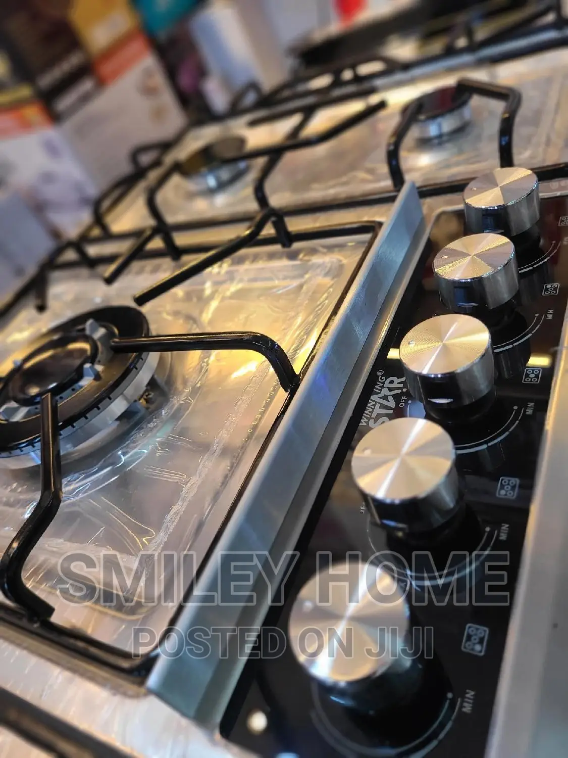 Winning Star 5 Burner Gas Cooker