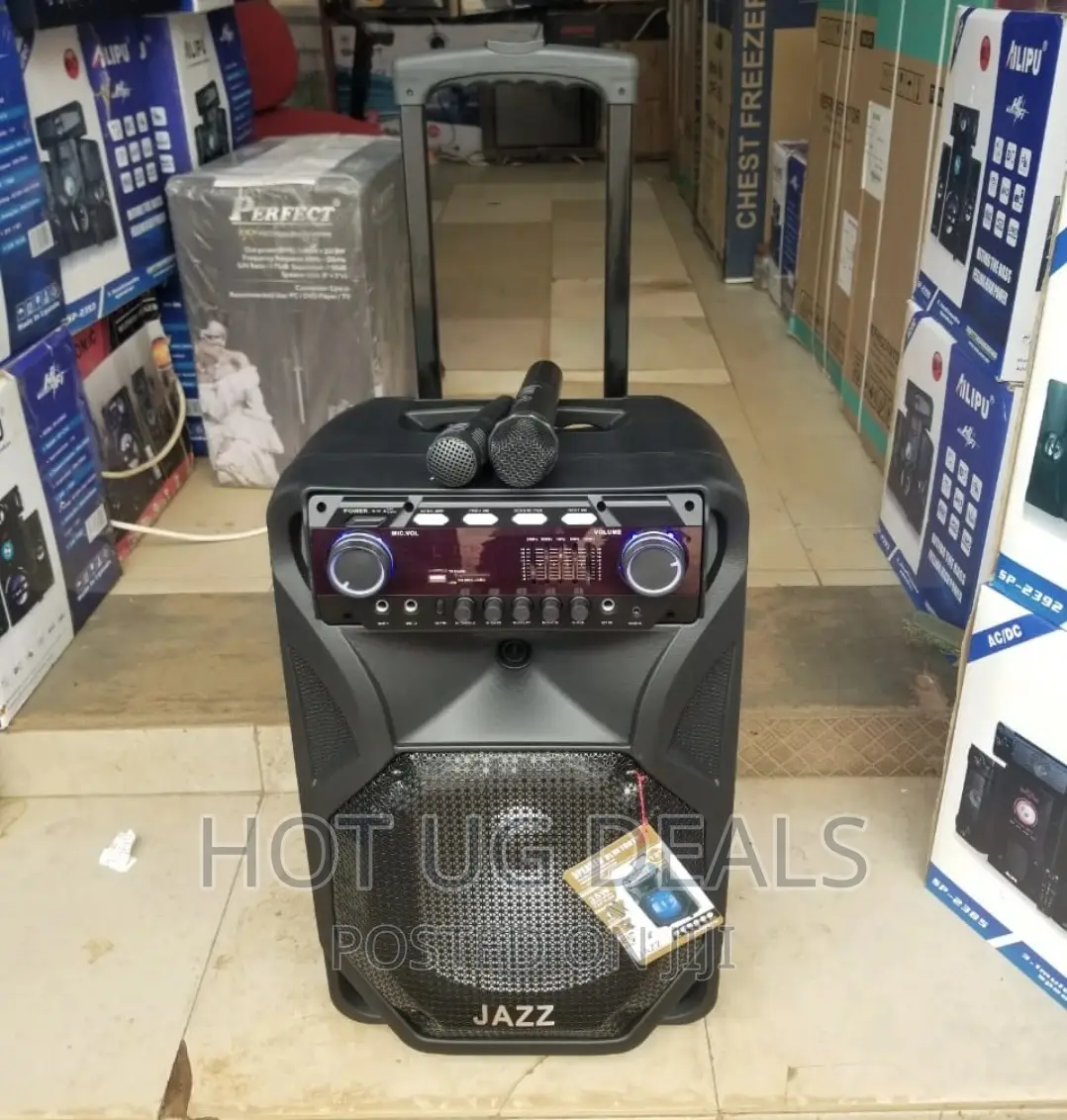 Jazz 12" Amplified Public Address Speaker Rechargeable-Black