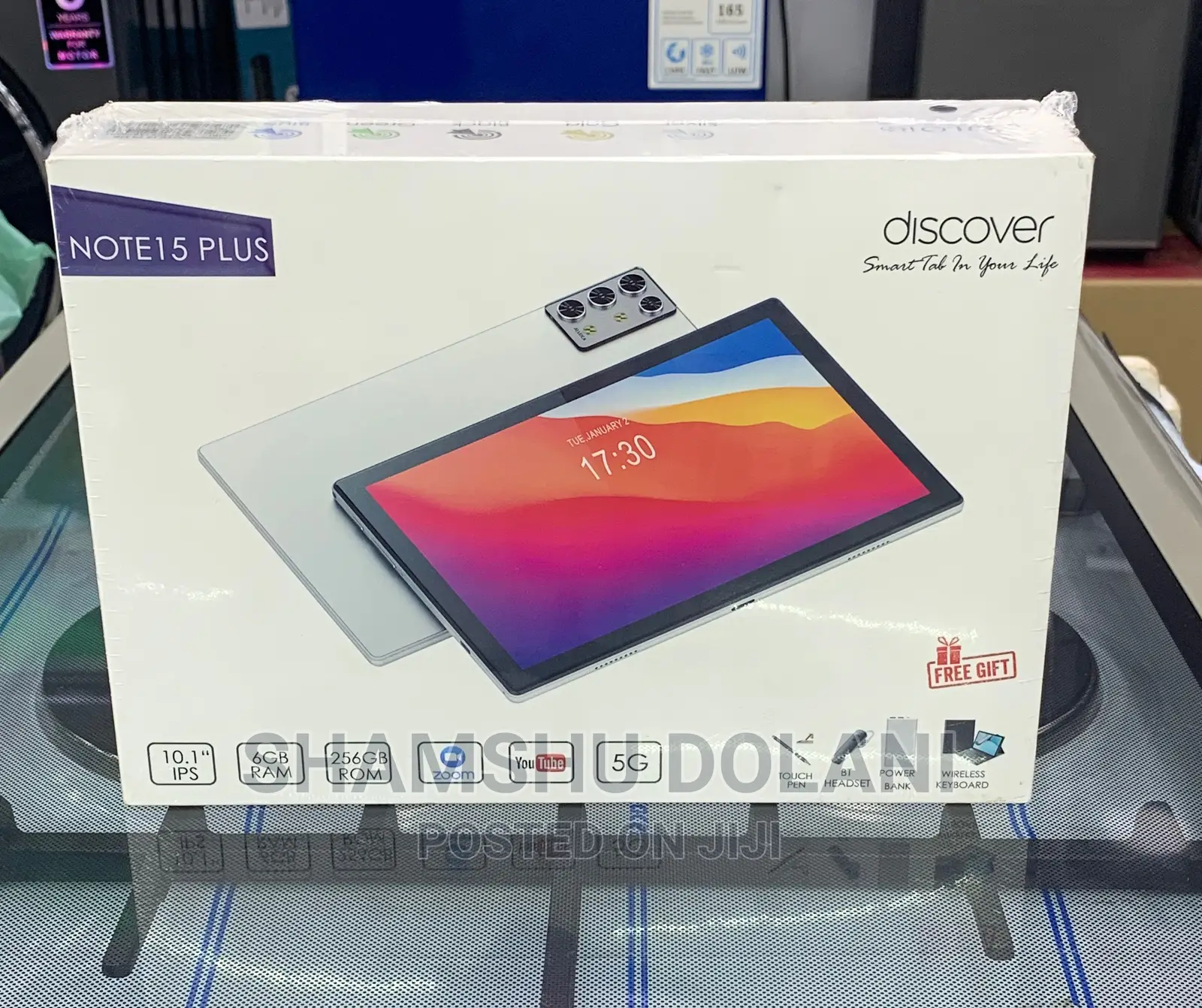 New Discover Note 15 Plus 256 GB Silver