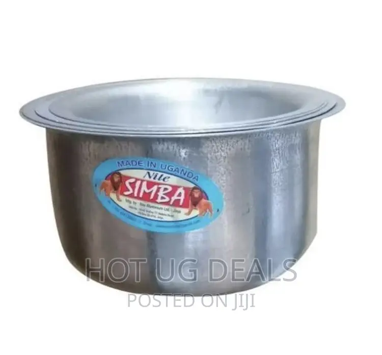 Nile 4 Piece Aluminium Stainless Steel Saucepans - Silver