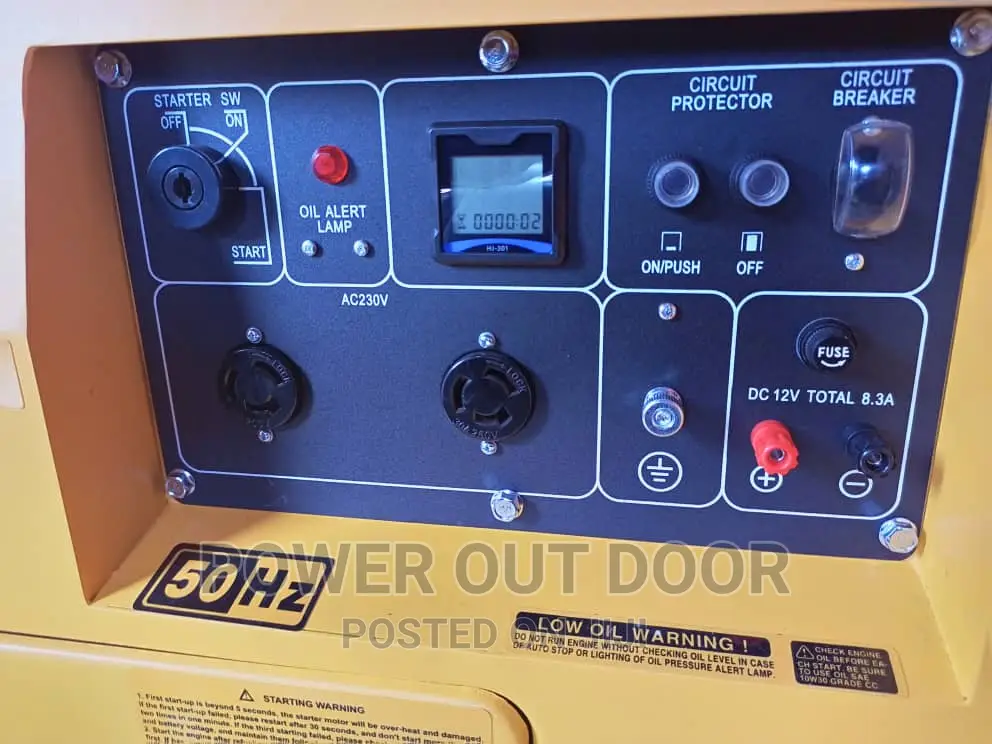 Covax / Kipor Silent Diesel 7 Kva Generator