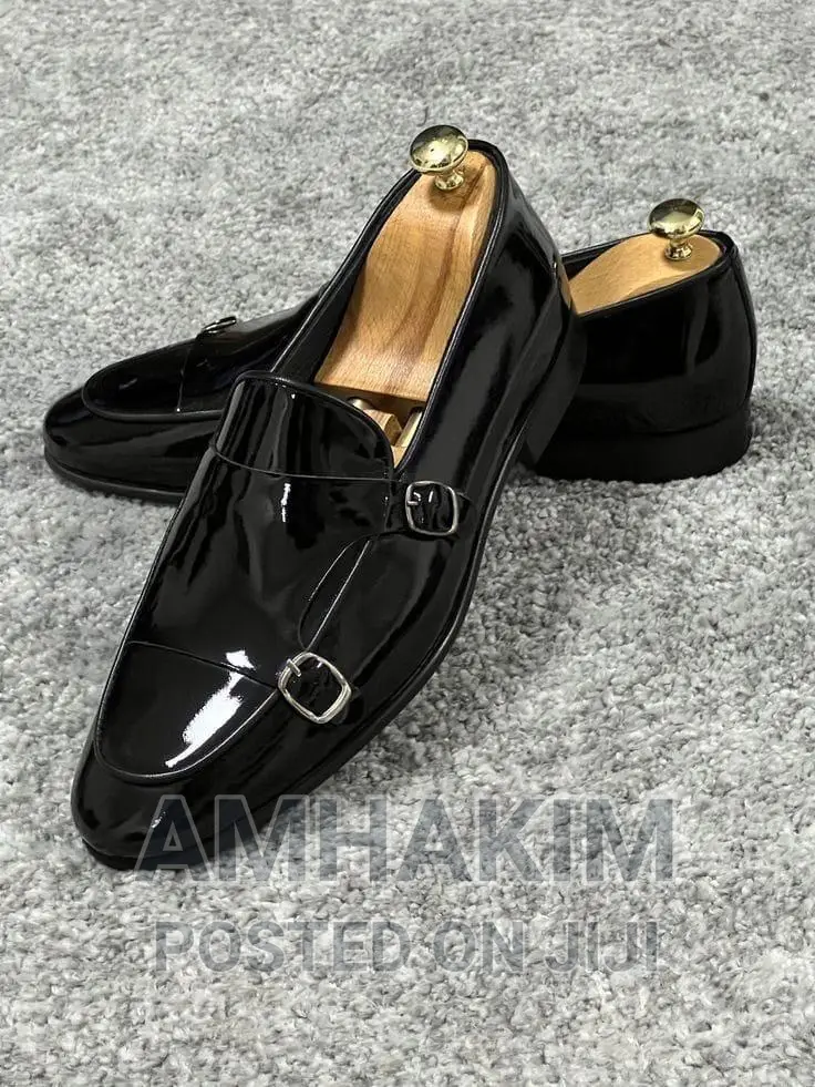New Shinny Double Buckle Loafers in Stock