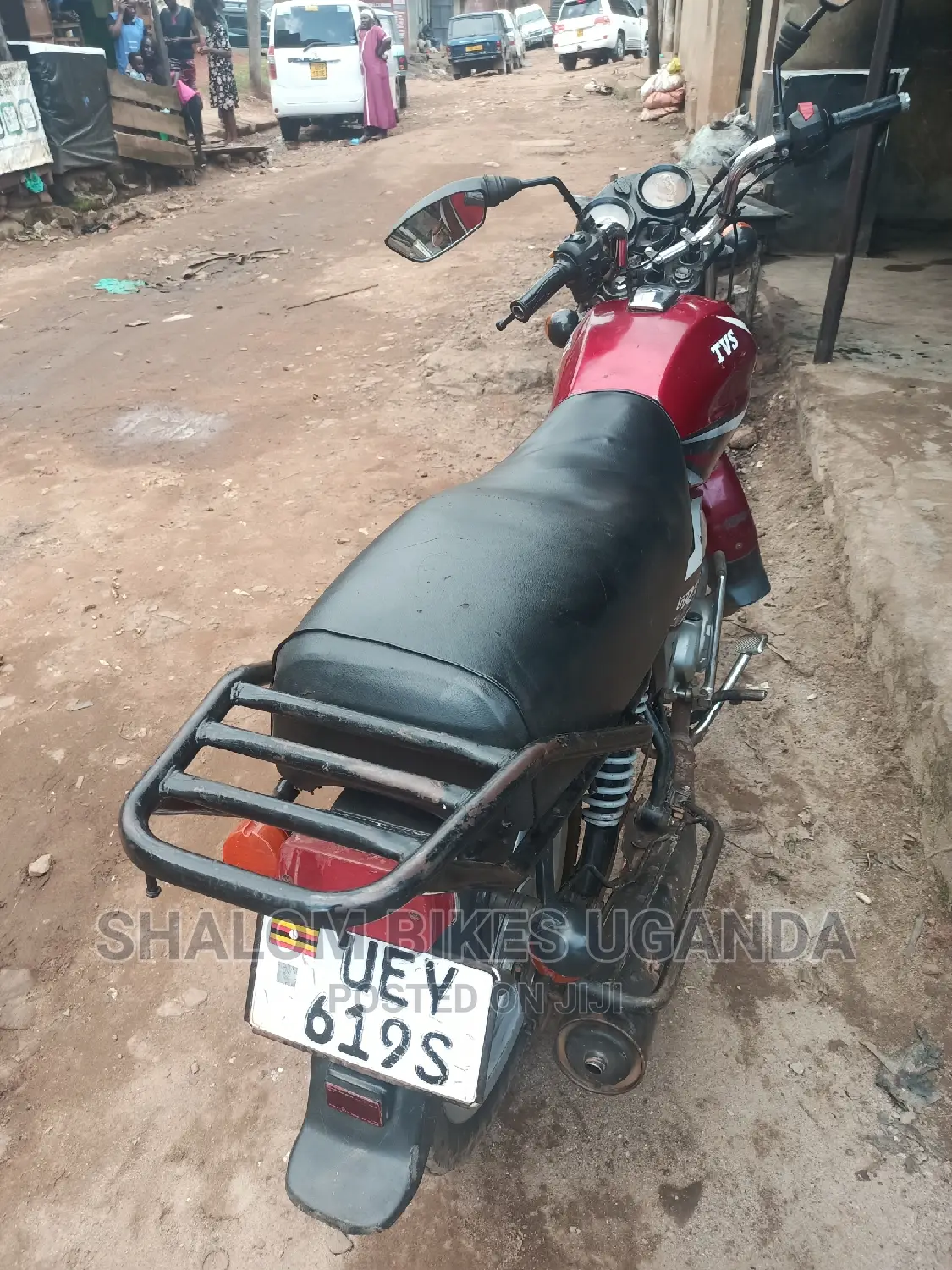 TVS HLX 125 2017 Red