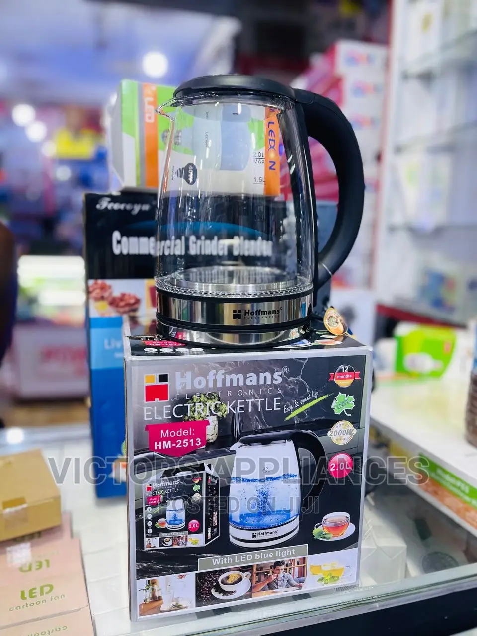 Hoffmans 2L Electric Kettle/Pacolator