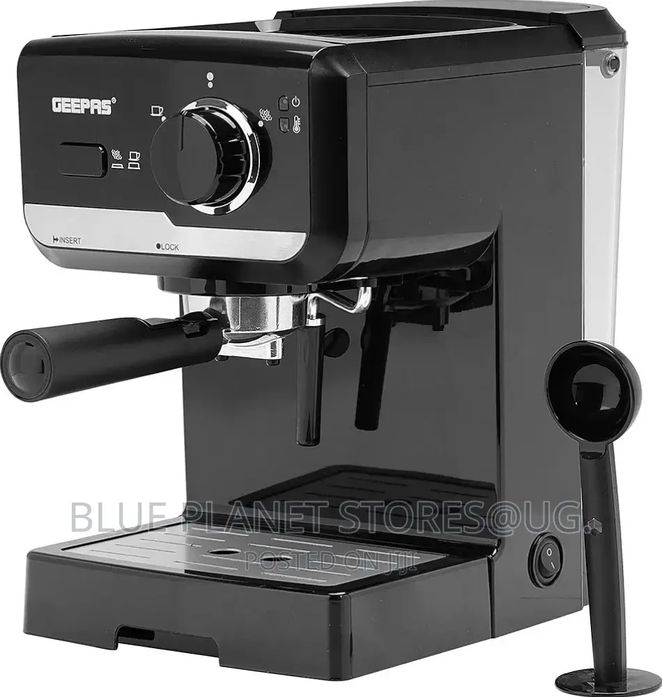 GEEPAS 1.25litre/15 Bars Cappucino Coffee Makers \\ GCM41507