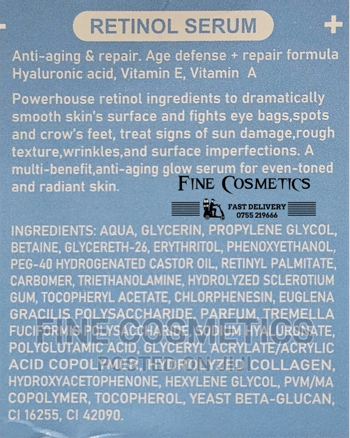 Dr Rashel 3PACK of Vitamin C |Retinol +Hyaluronic Acid Serum
