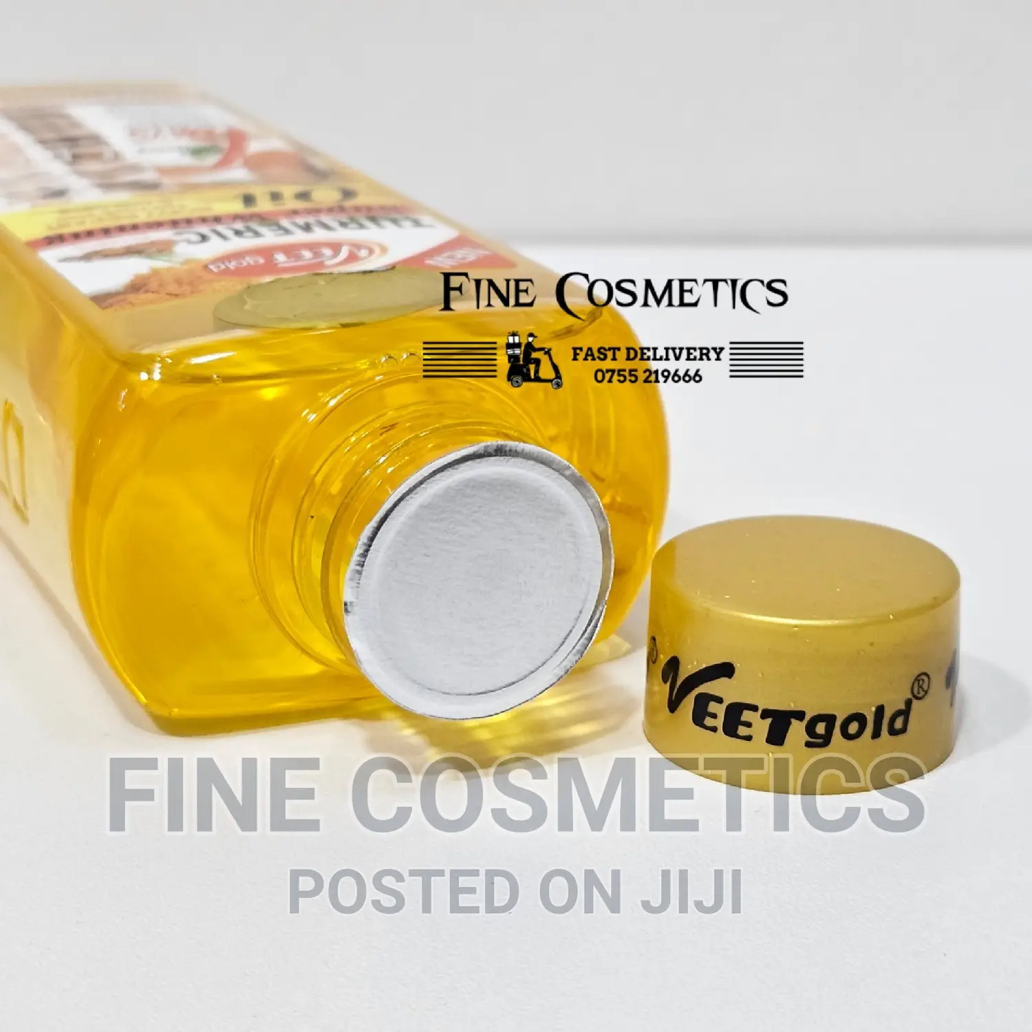 1PC Veet Gold 7days Turmeric Super Whitening Body Repair Oil