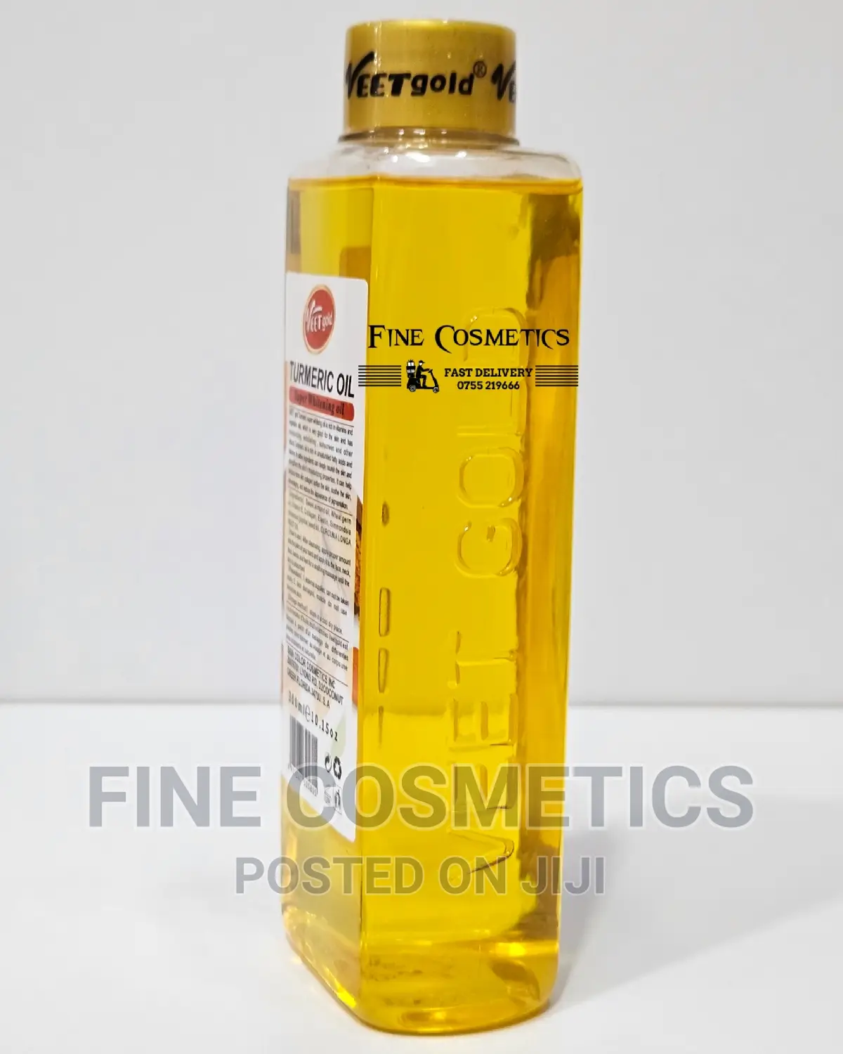 1PC Veet Gold 7days Turmeric Super Whitening Body Repair Oil