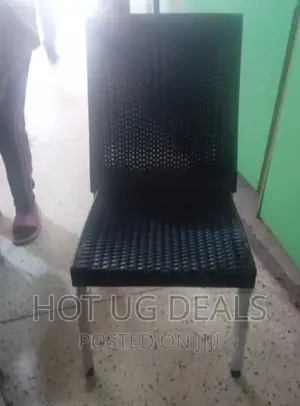 Restaurant Chair Plastic-Black