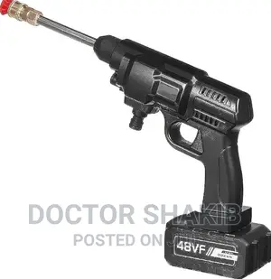 Cordless High Pressure Car Washer With Nozzles