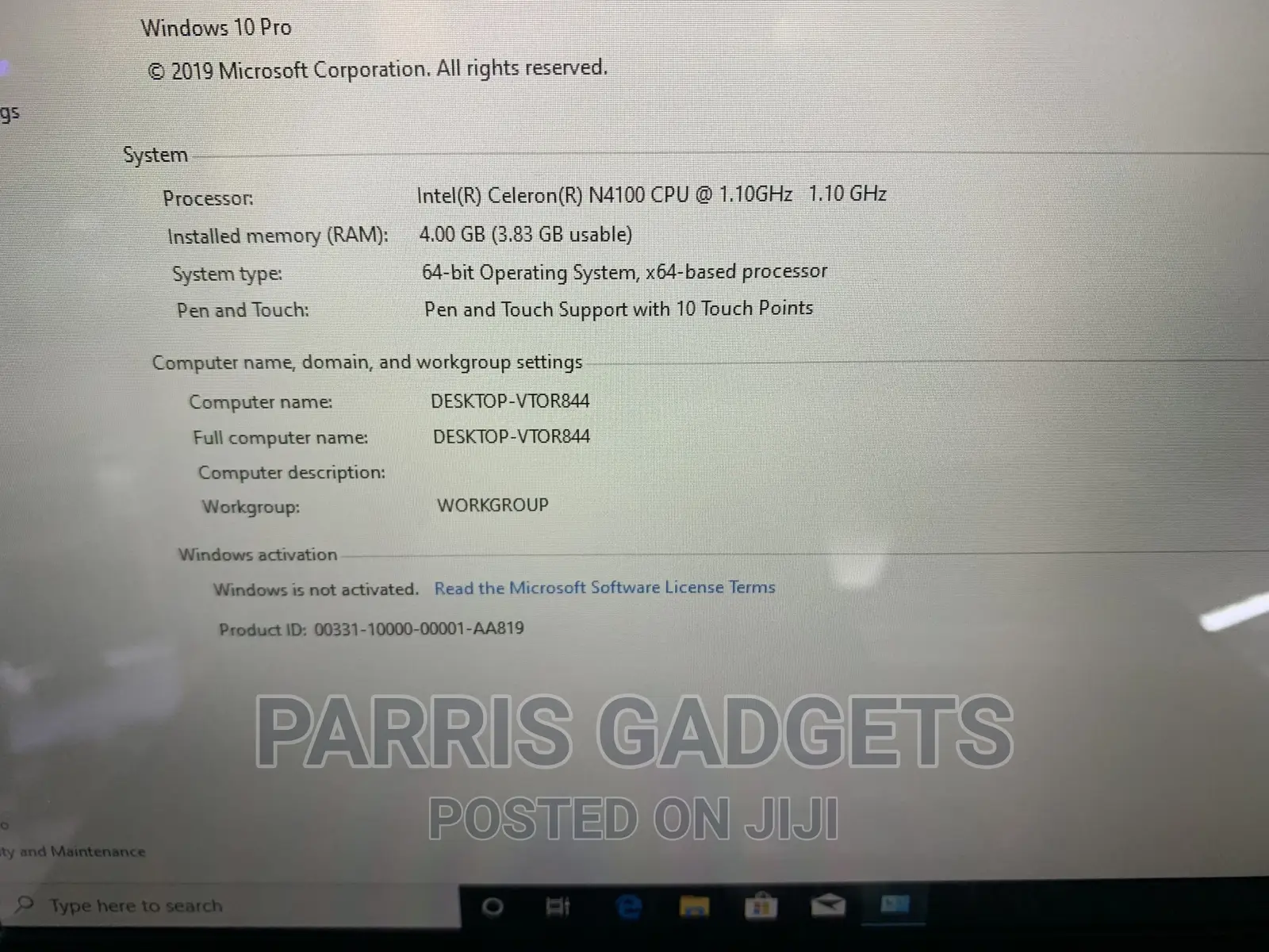 Laptop Lenovo Yoga 11e 4GB Intel Celeron SSD 128GB