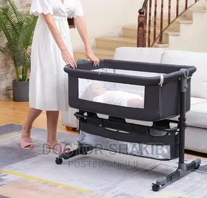 3 in 1 Adjustable and Foldable Baby Bassinet,Bedside Sleeper