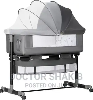 3 in 1 Adjustable and Foldable Baby Bassinet,Bedside Sleeper