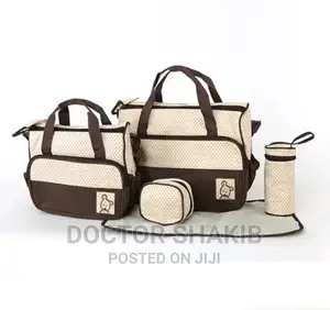 Fashion Mummy Maternity 5pcs Set Baby Diaper Bag