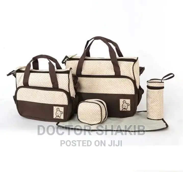 Fashion Mummy Maternity 5pcs Set Baby Diaper Bag