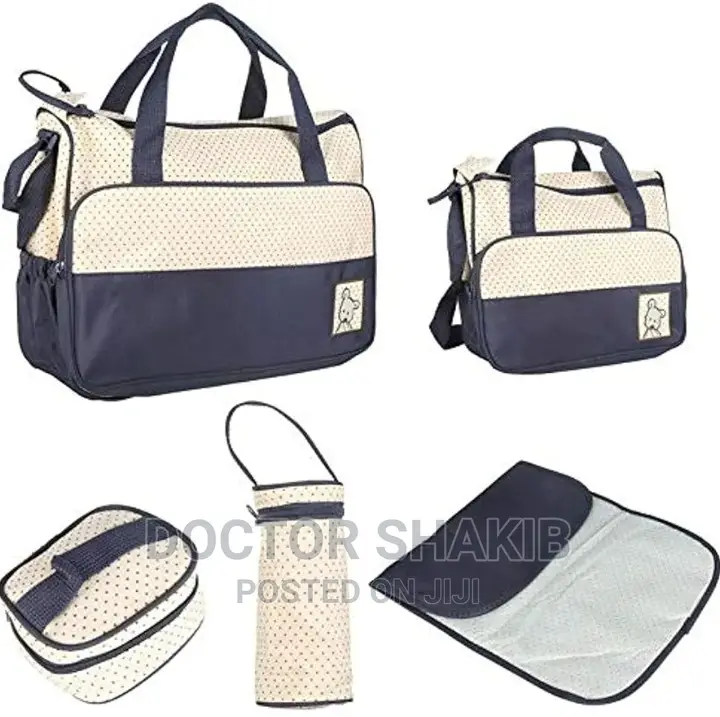 Fashion Mummy Maternity 5pcs Set Baby Diaper Bag