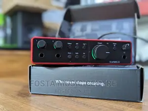 Focusrite Scarlett 2i2 4th Gen. Sound Card