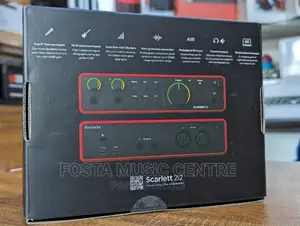 Focusrite Scarlett 2i2 4th Gen. Sound Card