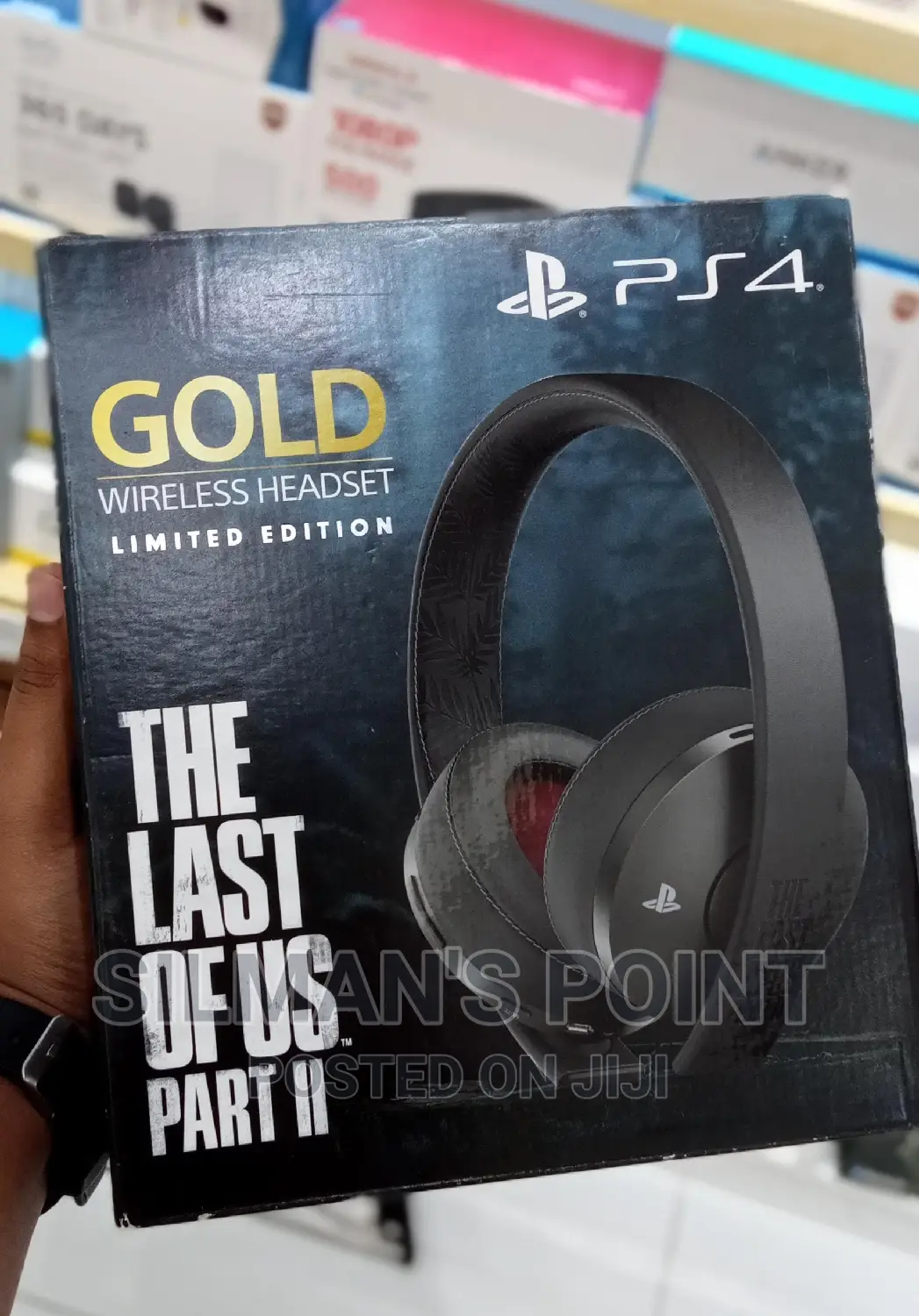 Ps4 Gold Wireless Headphones Limited Edition
