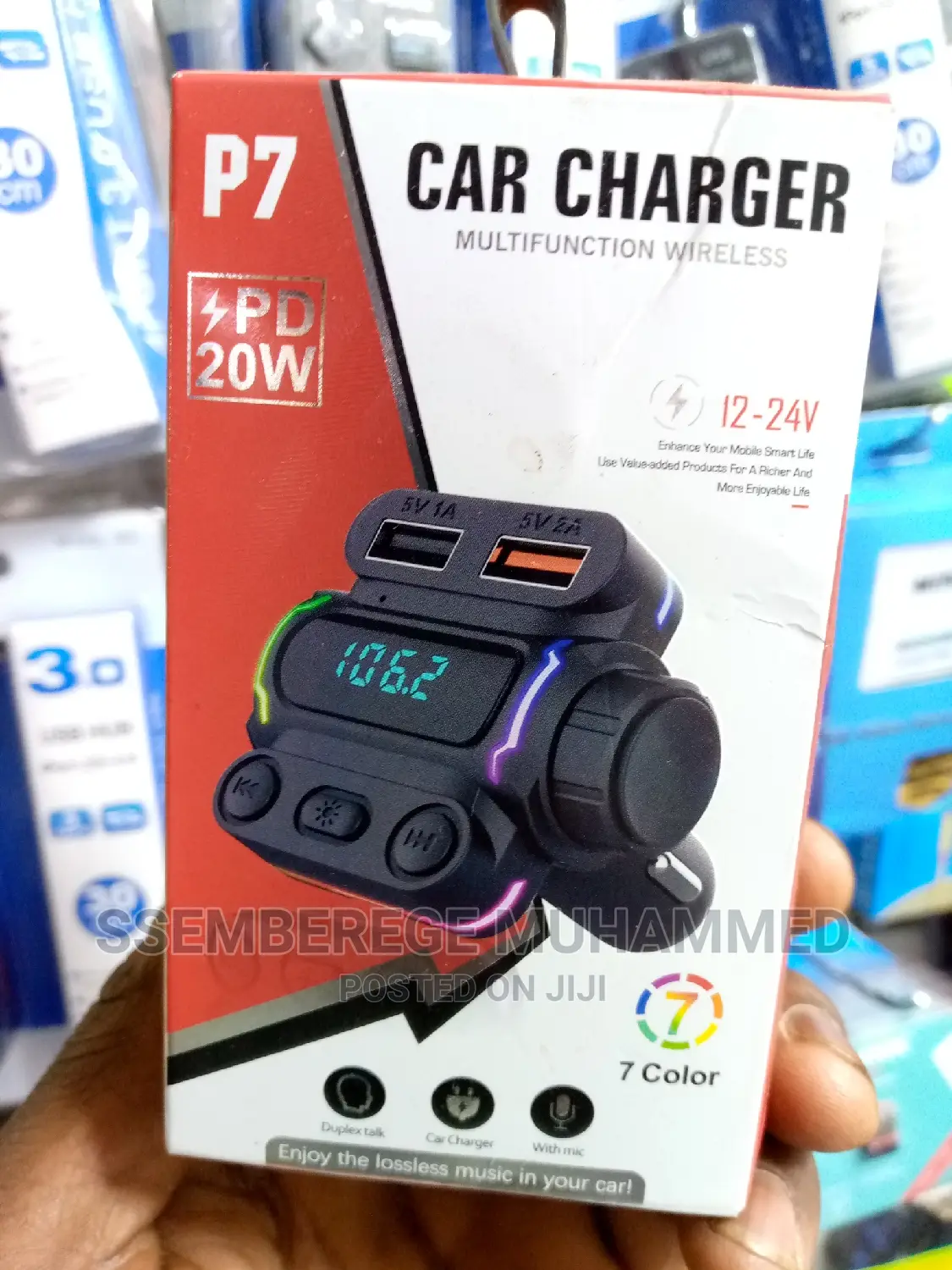 Multifunction Wireless Car Charger