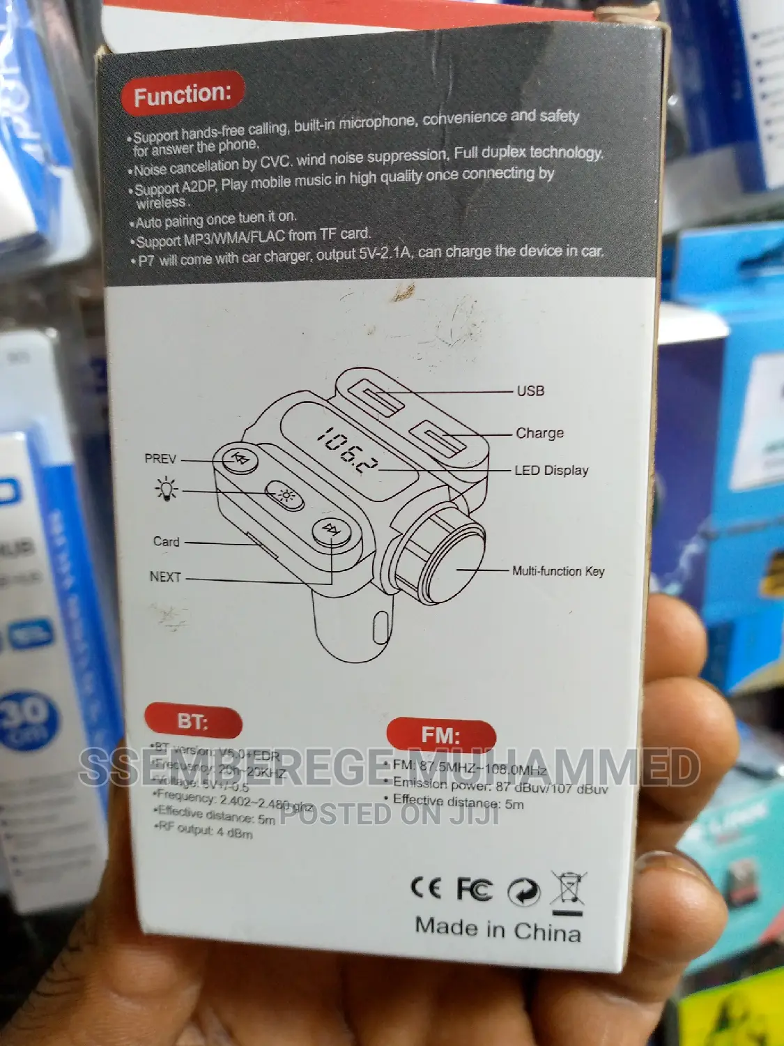 Multifunction Wireless Car Charger