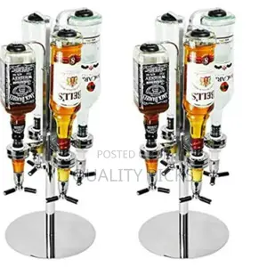 4 Bottle Wine Rack Organizer