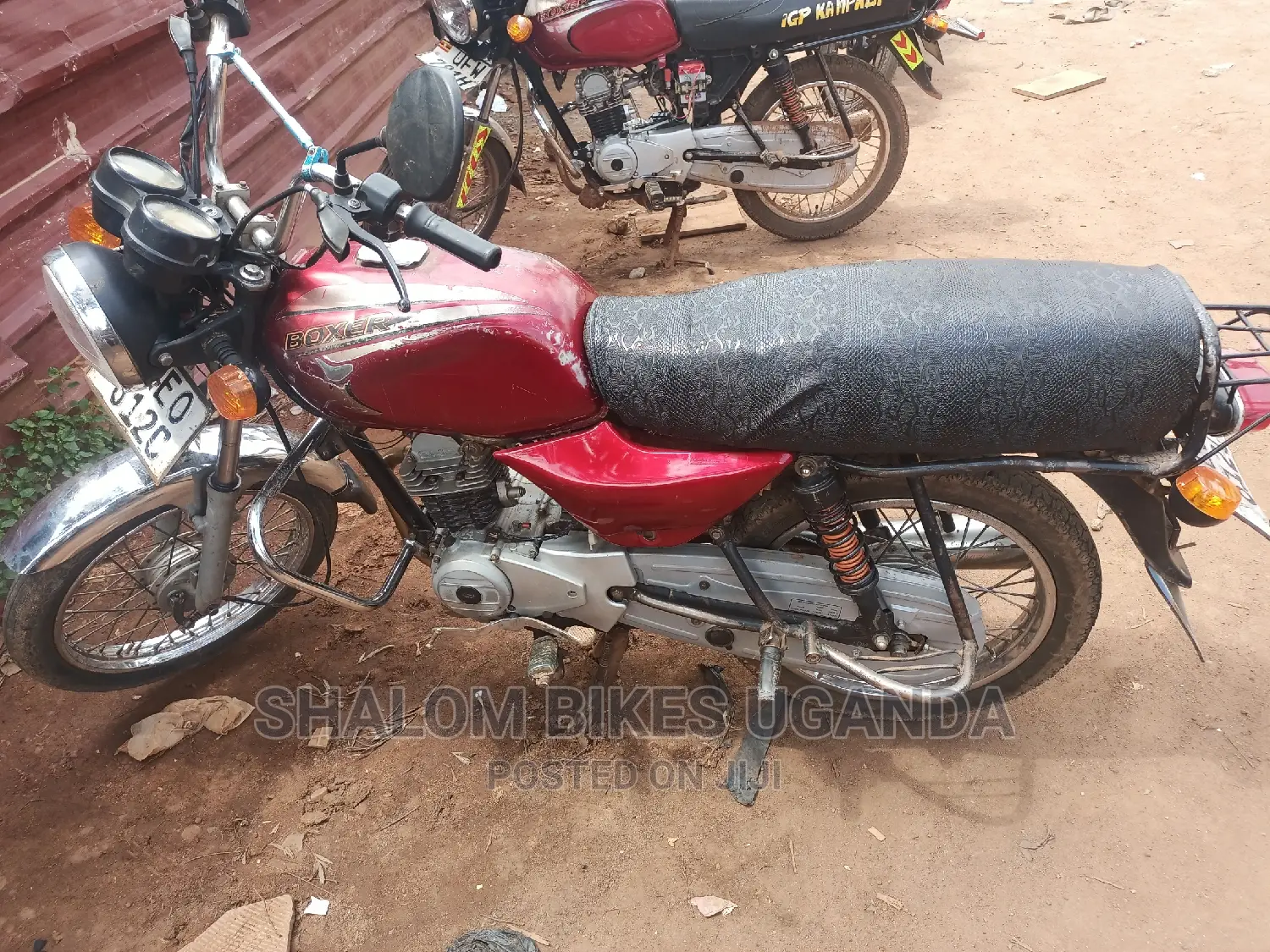 Bajaj Boxer 100 2017 Red