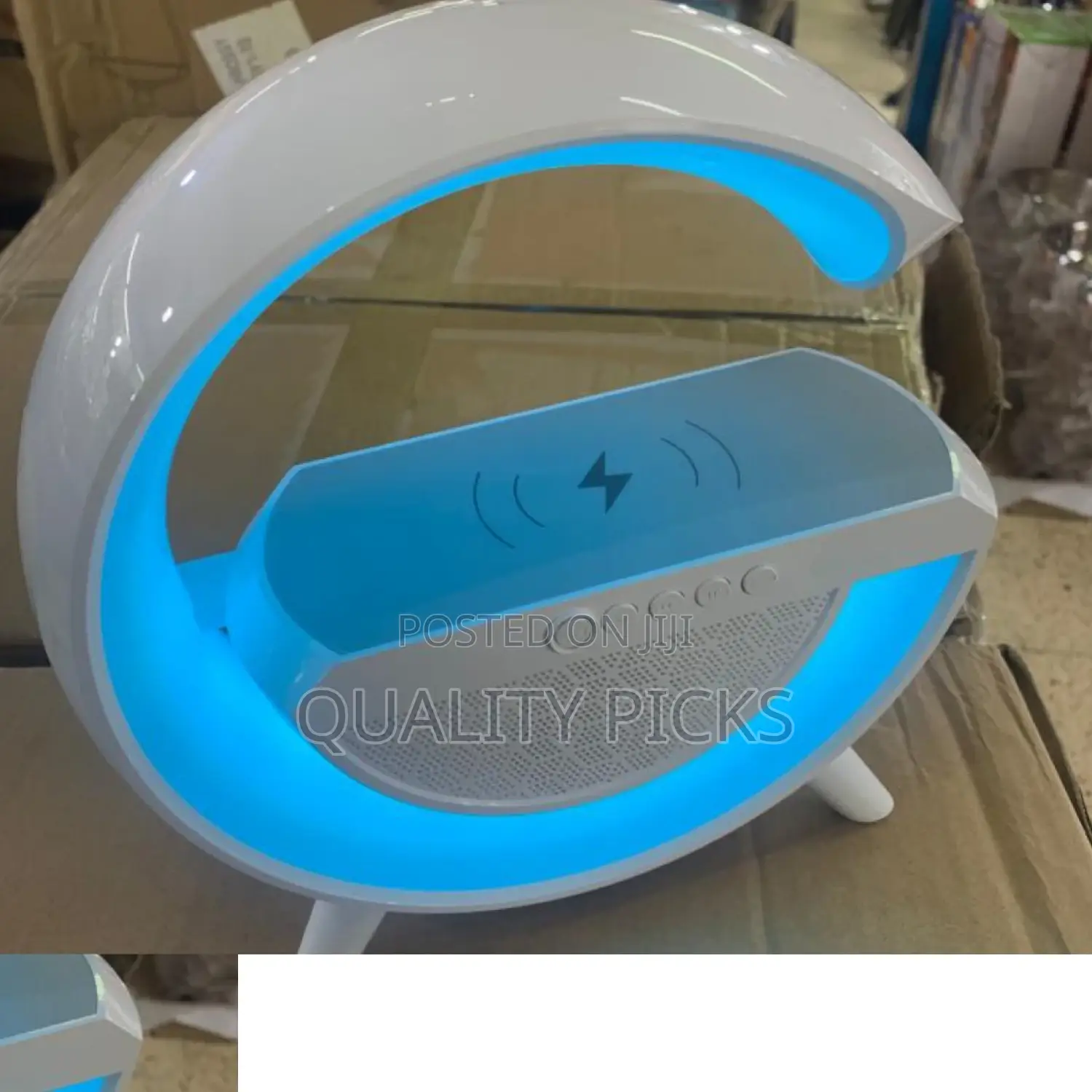 Led Wireless Charging Speaker