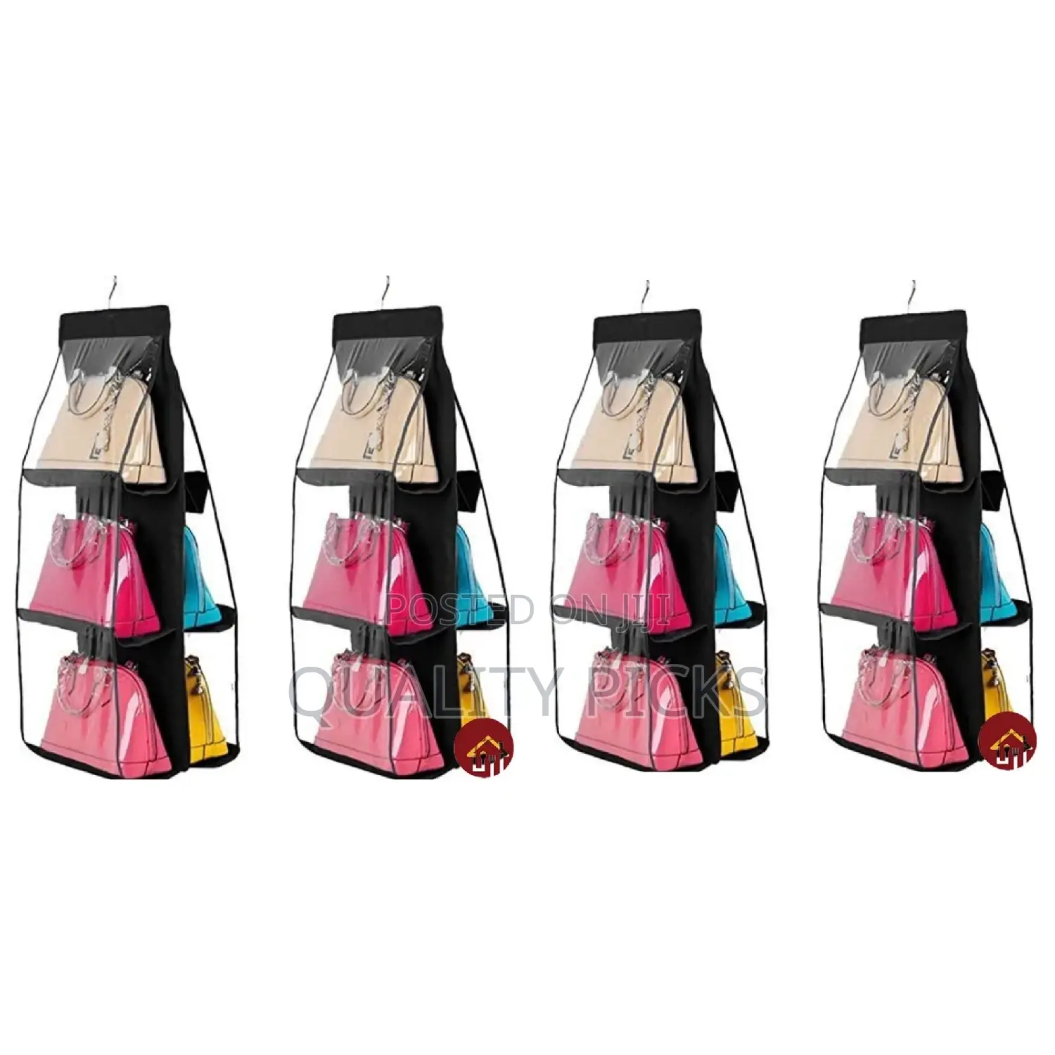 Portable Hanging Bag Holder