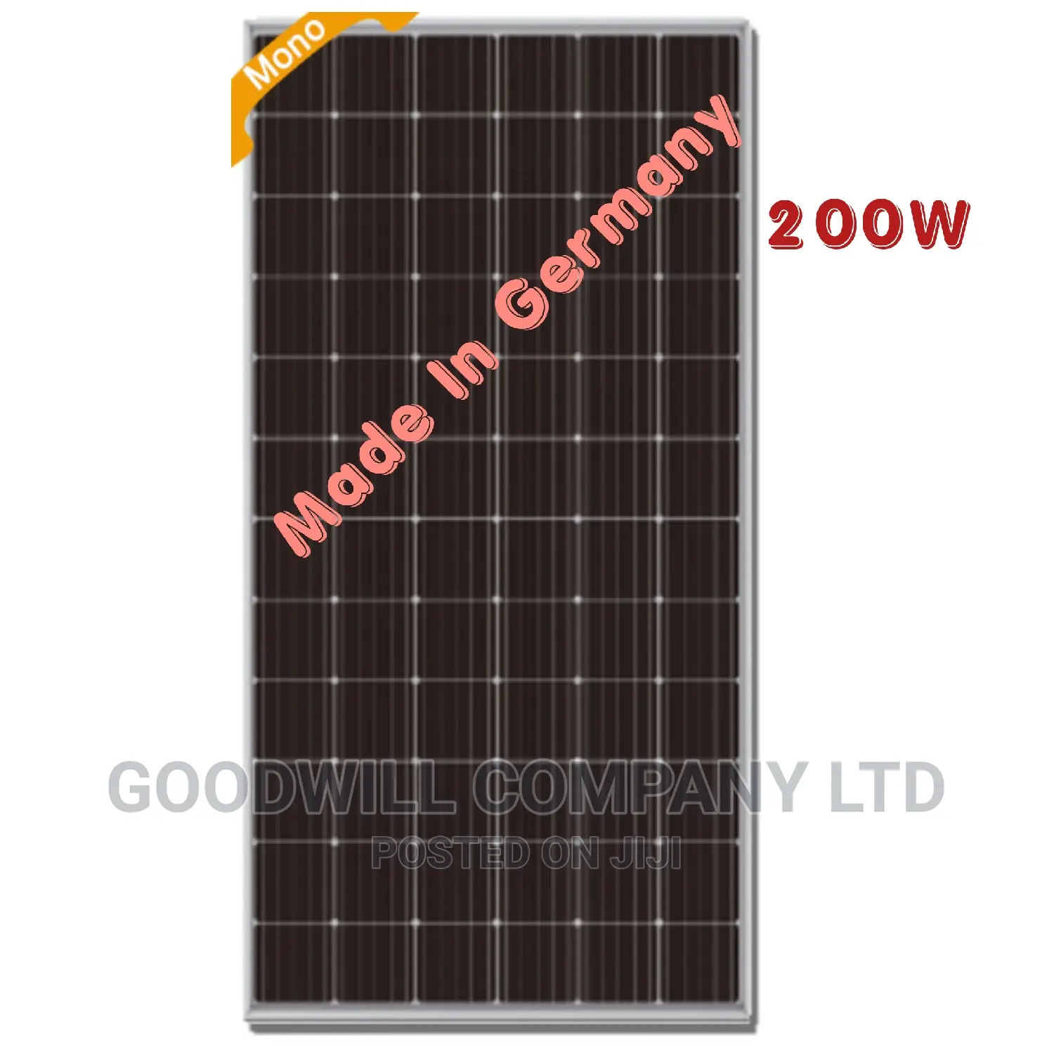 200w Made In Germany Solar Panels With 35 Years Life Span