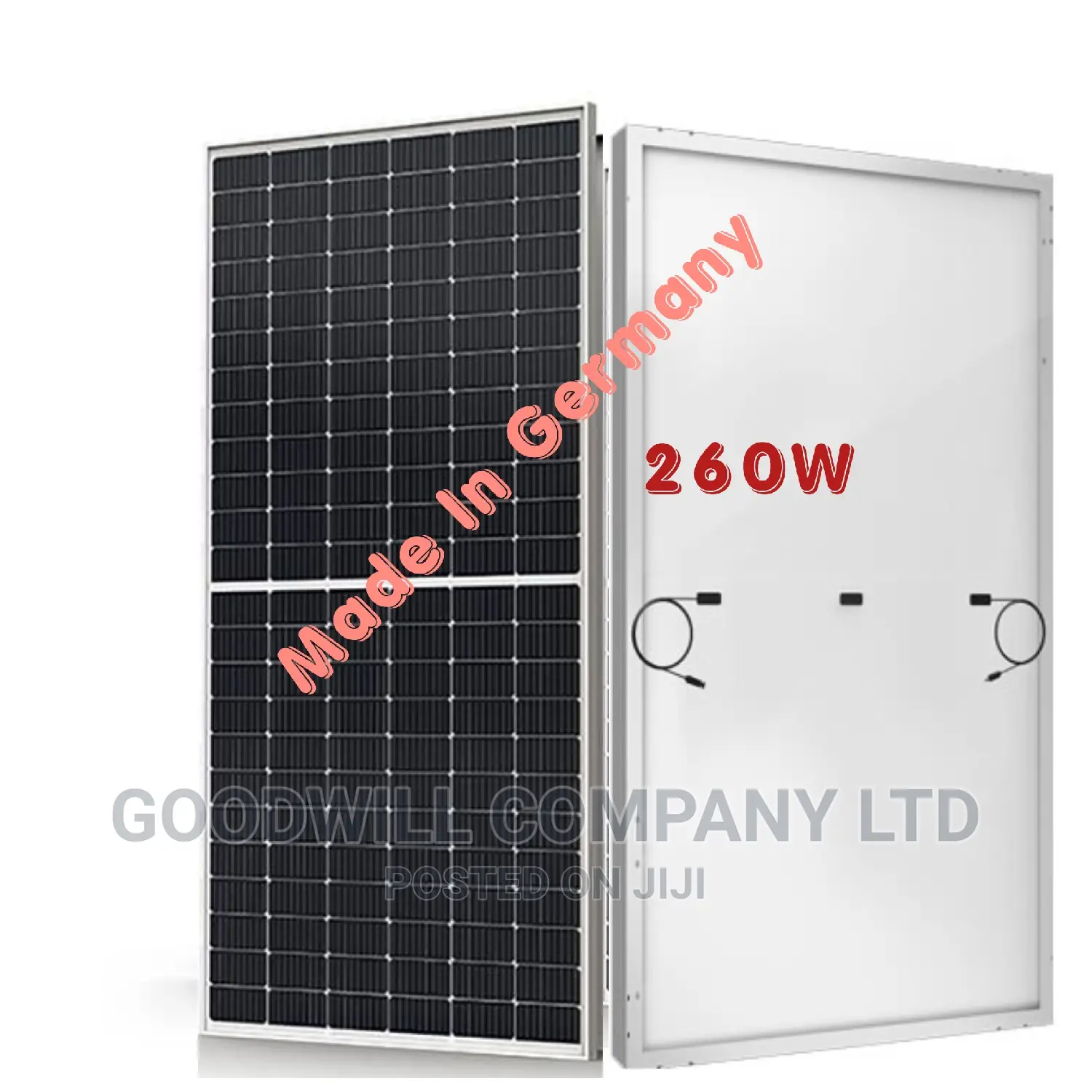 260w Made In Germany Solar Panels With 35 Years Life Span