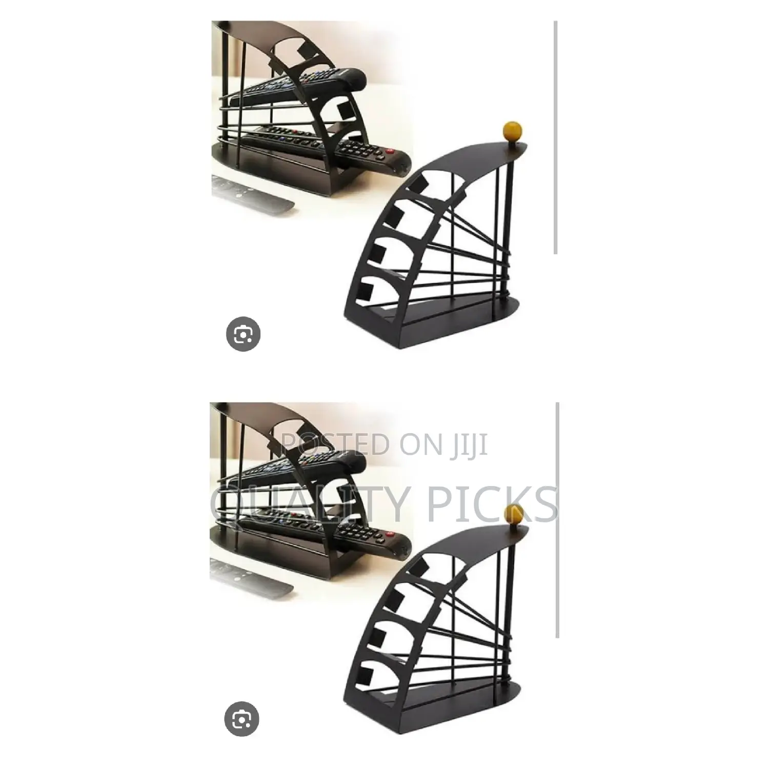 Metallic Remote Organizer Holder