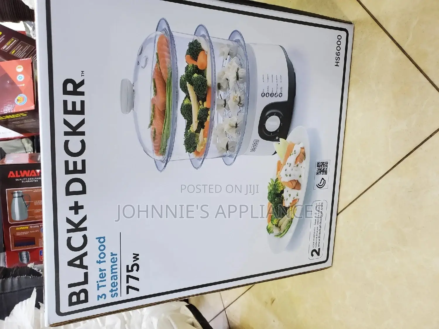 Black +Decker Food Steamer