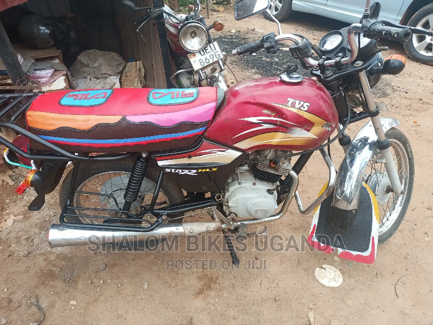 TVS XL 100 2015 Red