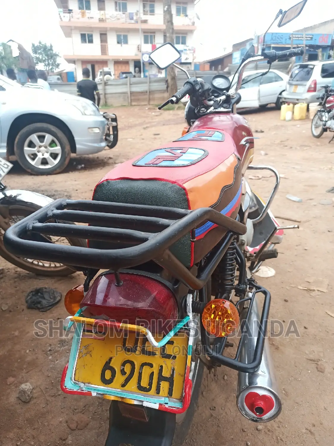TVS XL 100 2015 Red
