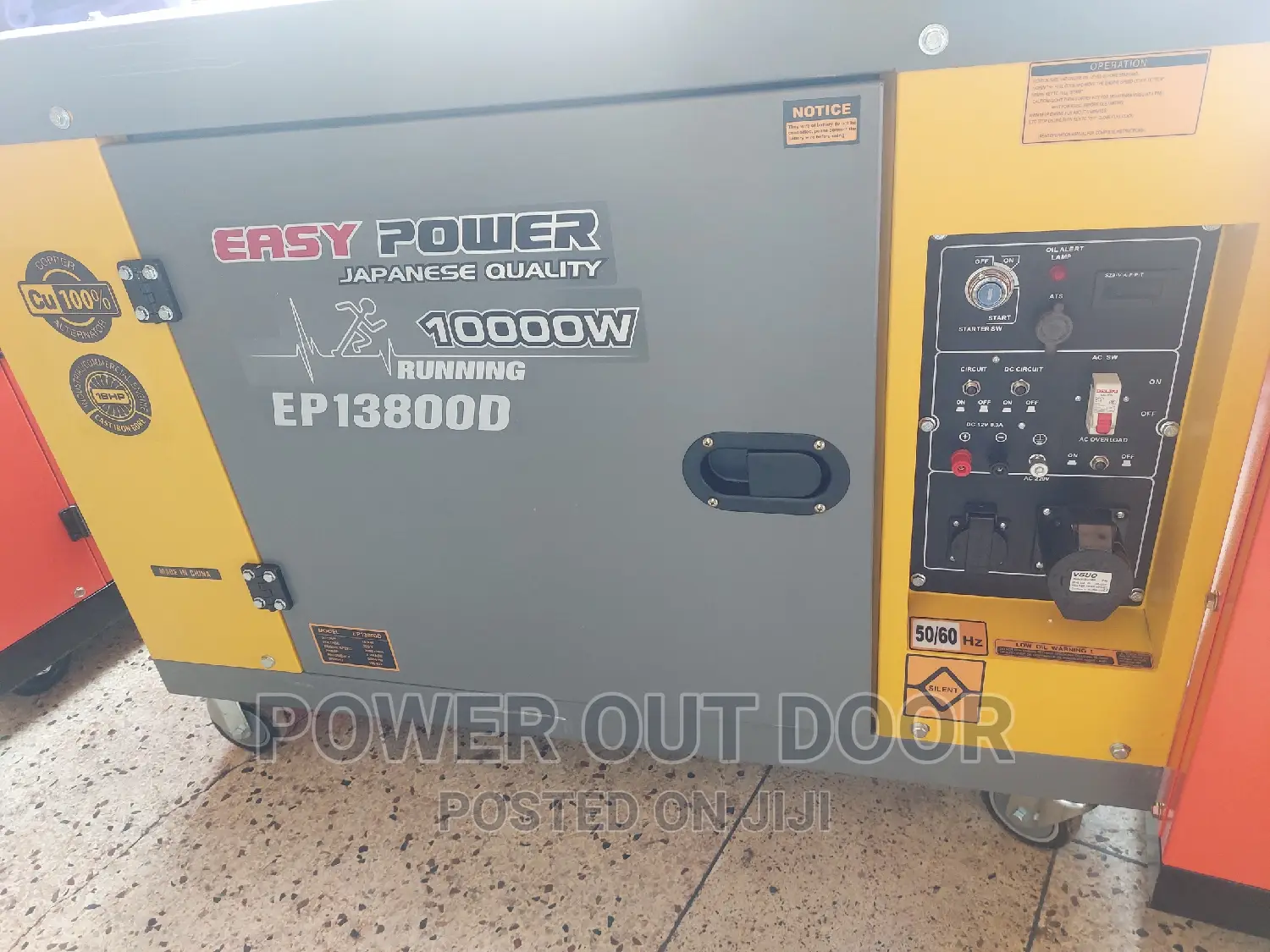 12 Kva Silent Diesel Easy Power Automatic Generator