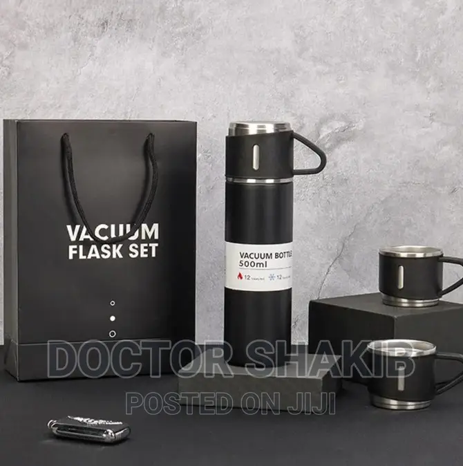 Double Walled Stainless Steel Vacuum Bottle Water Flask
