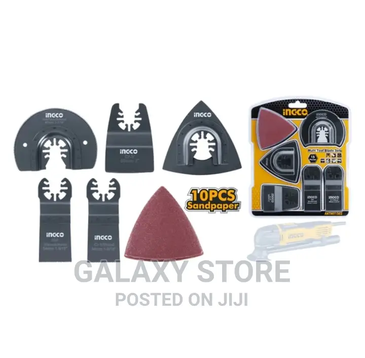 15pcs Multi Tool Blade Set Aktmt1502 Ingco