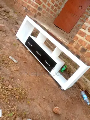Tv Stand White and Black