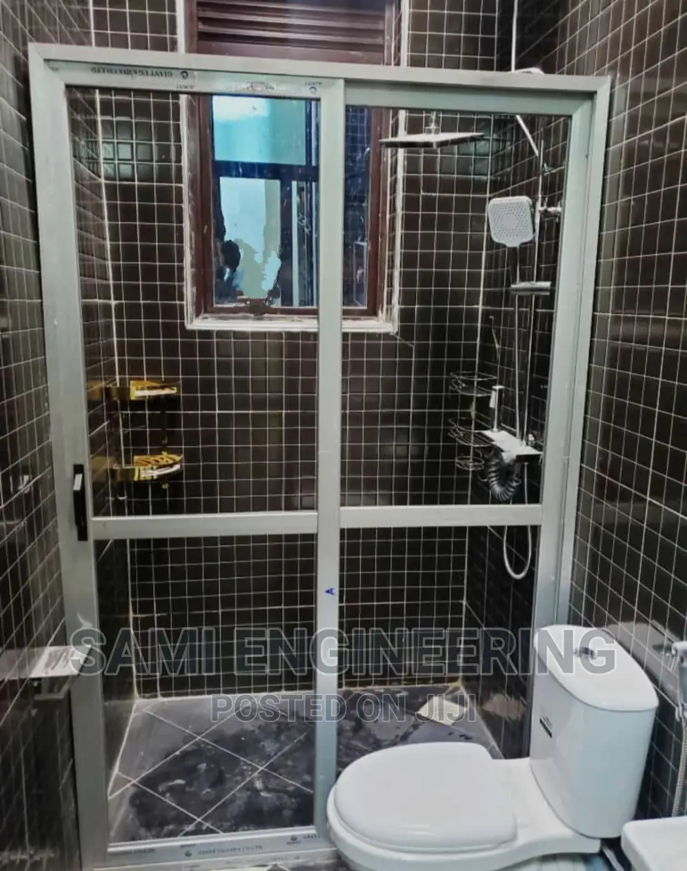 Aluminum Slidding Bathroom Door Najjera