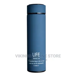 450ml Vacuum Cup Flask-Navy Blue