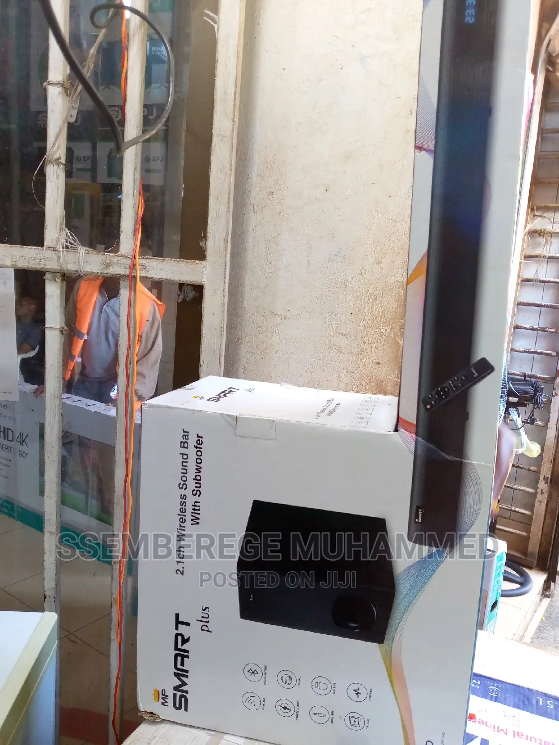 Wireless Sound Bar With Subwoofer