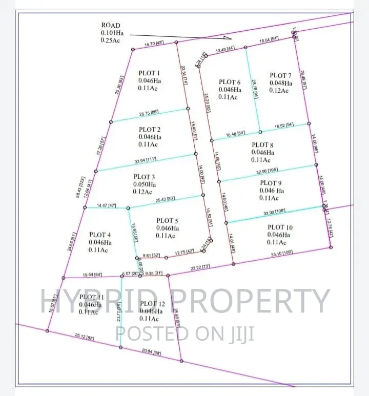 Prime Plots for Sale at Kayunga~Wakiso Estate~Hoima Road II.