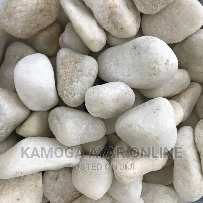 Pebble White Stones Decorative