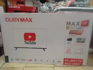 Photo - DUBYMAX TV 32" Inch LED Smart Framless +Free to Air