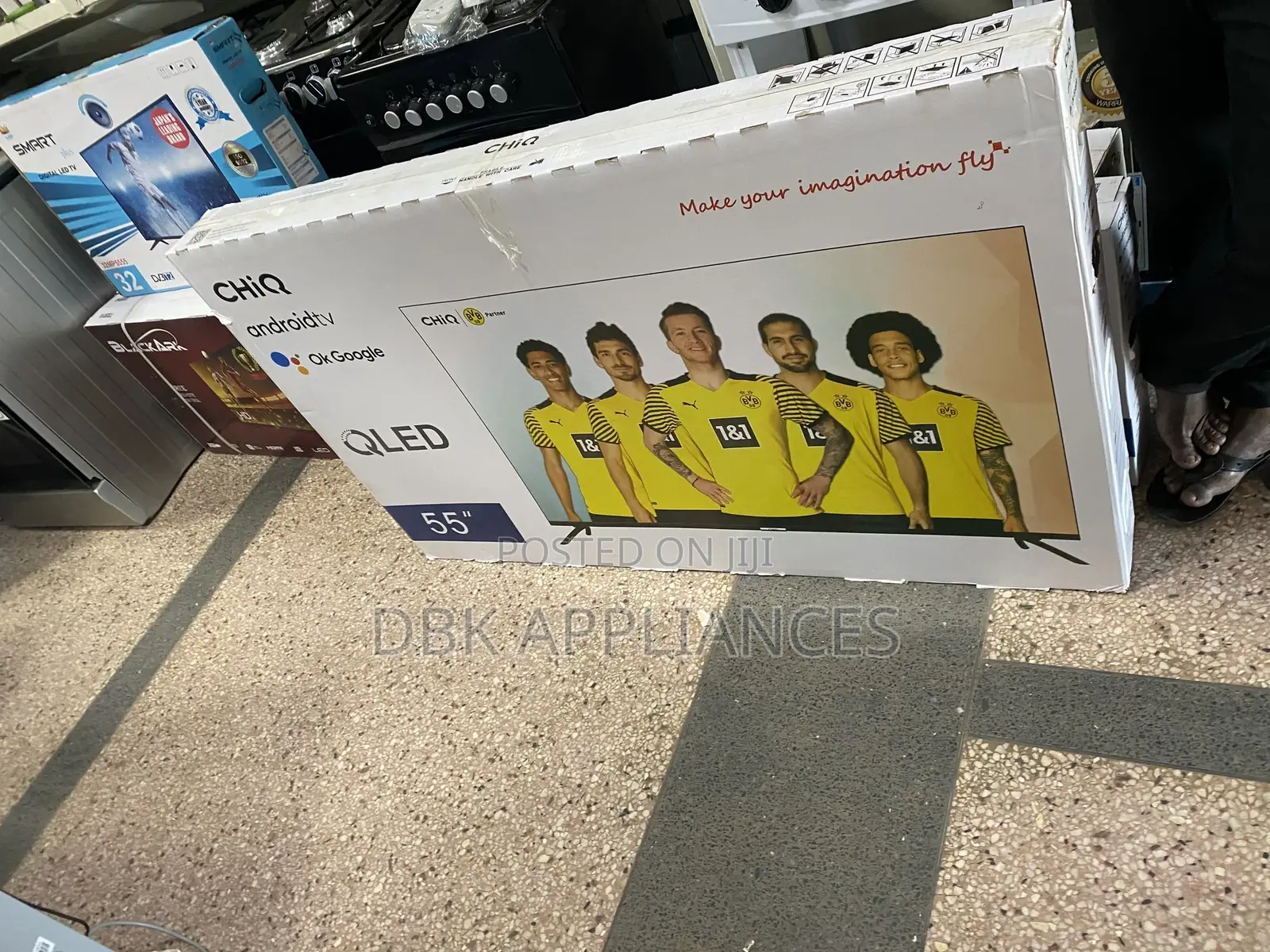 Chiq 55inch Qled Uhd Android Smart TVS Available